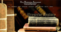 Desktop Screenshot of biblerepair.com